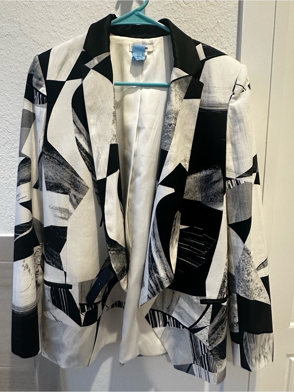 Helmut Lang Cubist Print Blazer Jacket Jacket - Picture 5 of 5